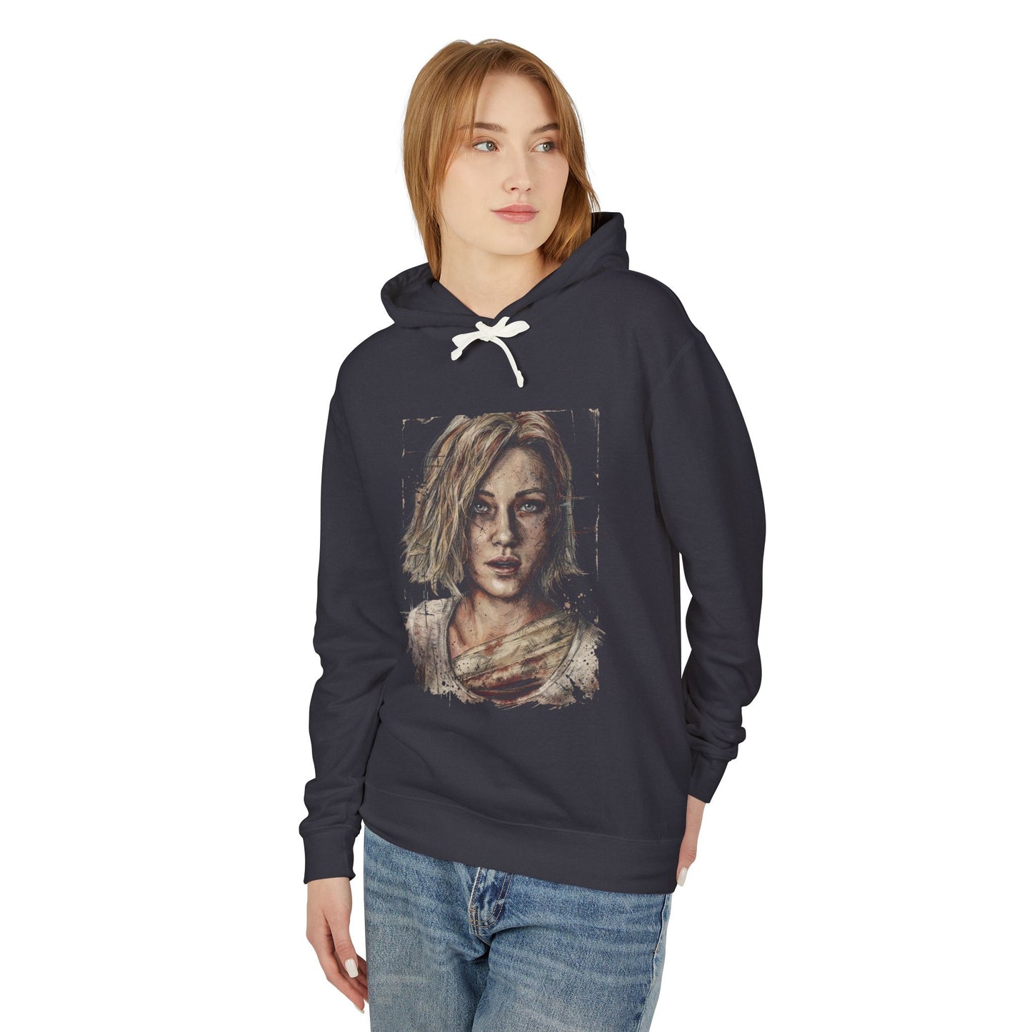 Grace Ashcroft RE9 Shy Timid FBI Stealth Horror Icon Unisex Premium Hoodie