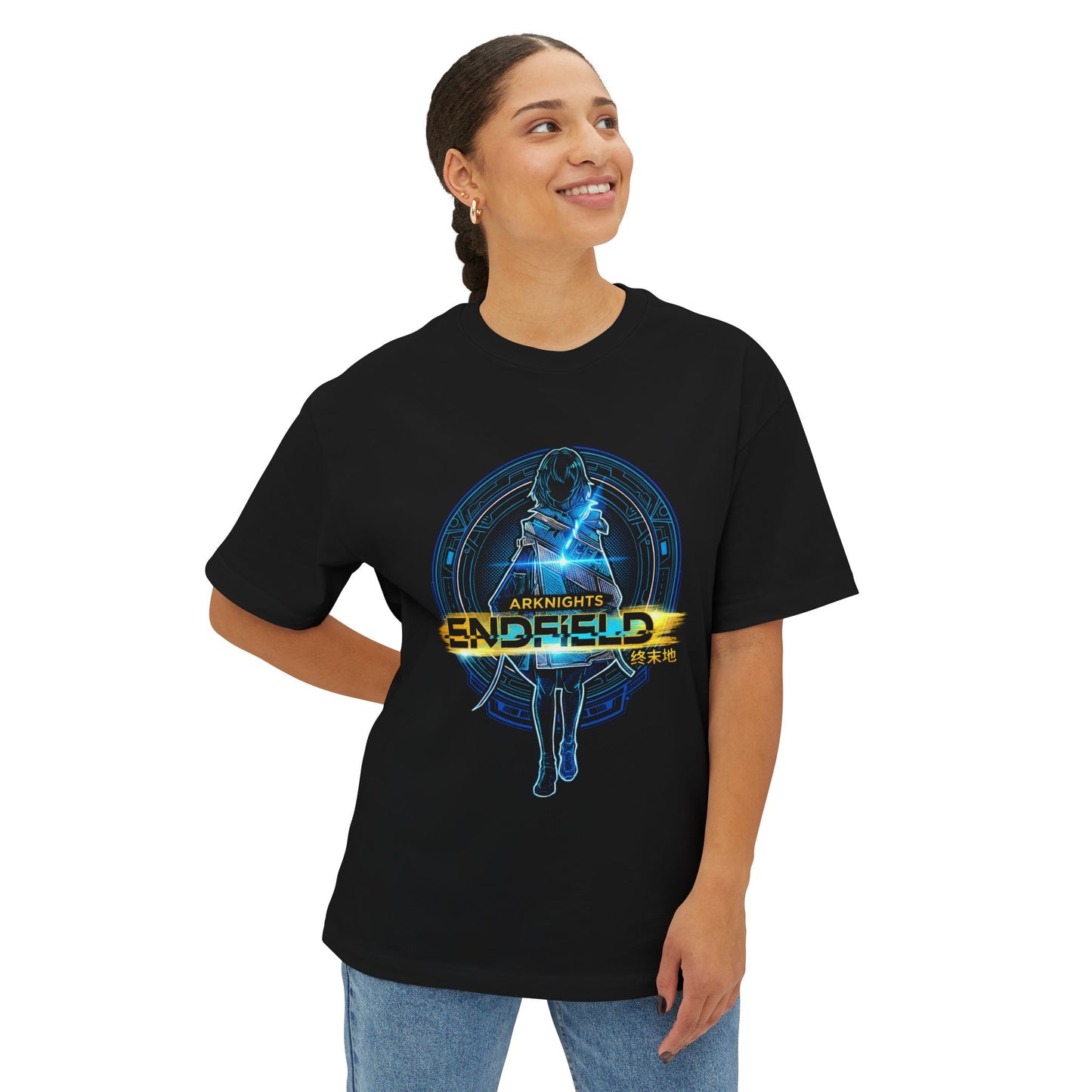 Arknights Endfield The Factory Must Grow Meme Factory Growth Automation Resource Grind Premium Oversized Unisex T-Shirt