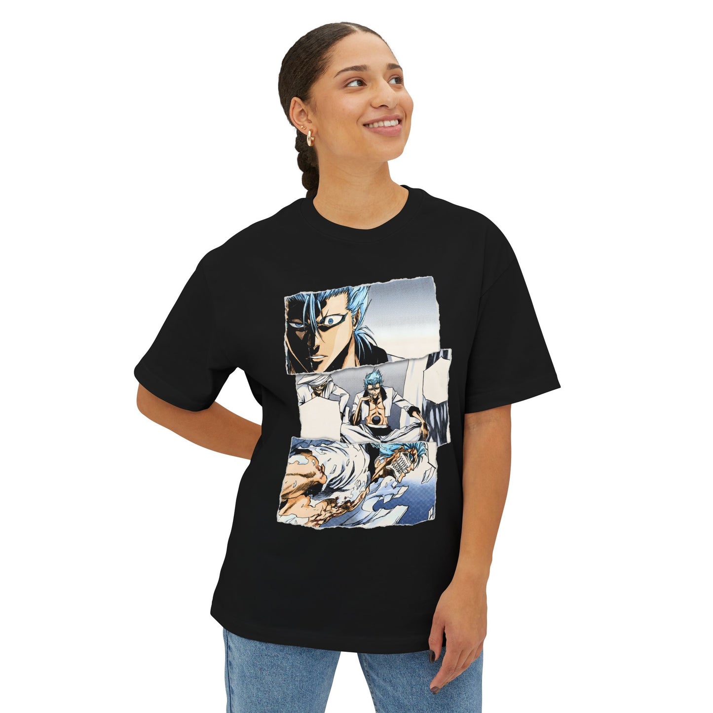 Grimmjow Bleach Bold Soul Reaper Anime Shirt - Oversized Premium Tee