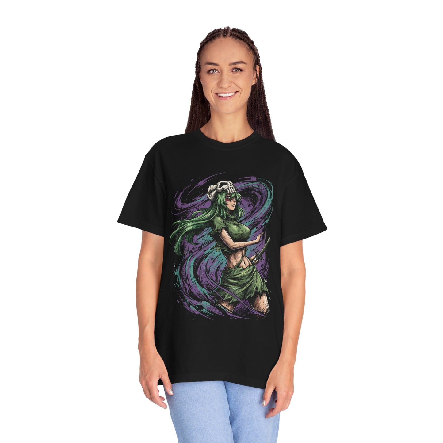 Green Hair Arrancar Warrior Nelliel Tu Gamuza Brave Souls Premium T-Shirt