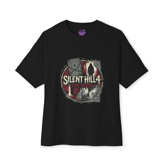 Silent Hill 4: Henry Townshend Official PS2 Cover Premium Oversized Unisex T-Shirt