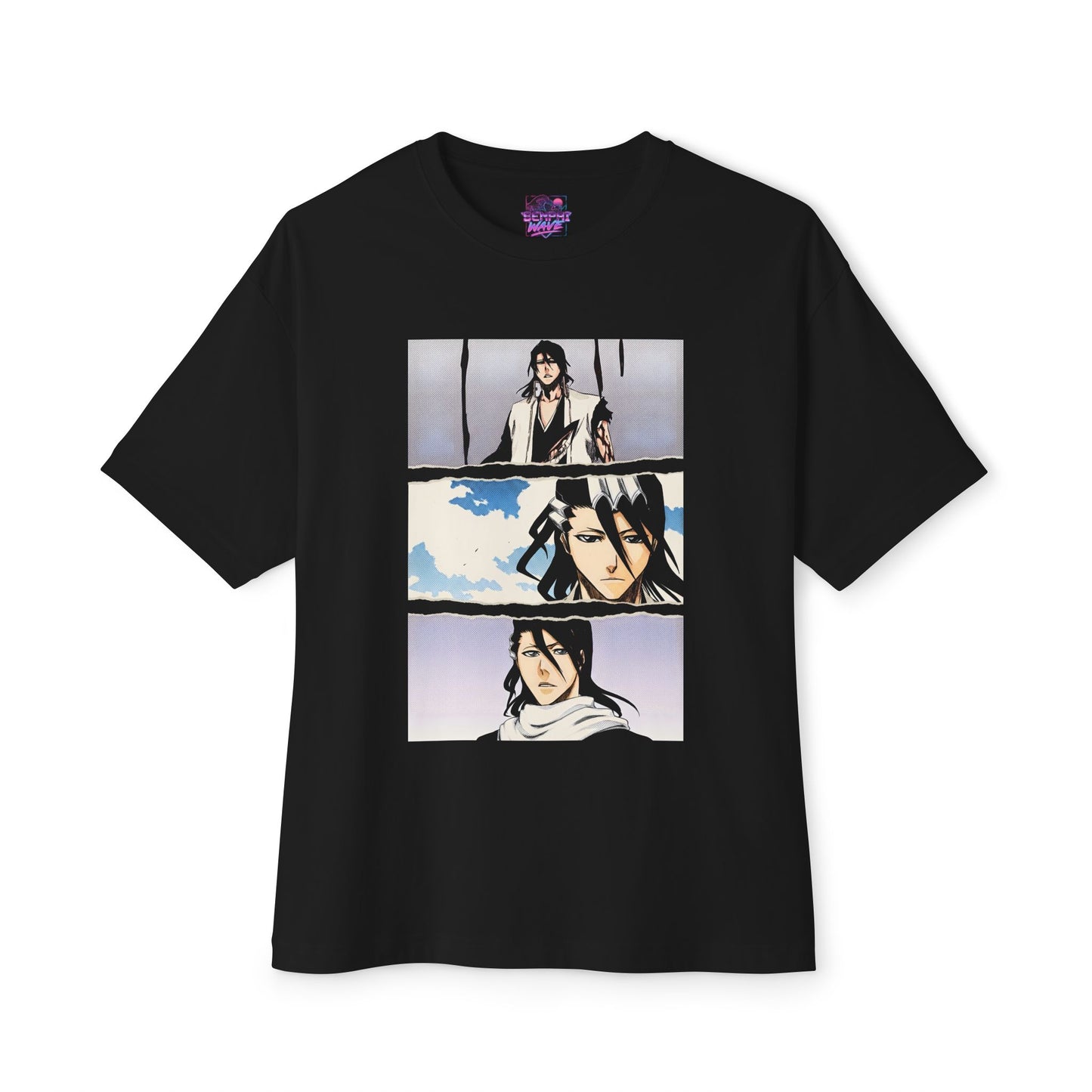 Byakuya Kuchiki Bleach Manga Spread Vintage Anime Shirt