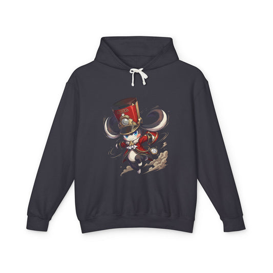Pompom Honkai Star Rail Blue Vest Gold Buttons Design Unisex Premium Hoodie