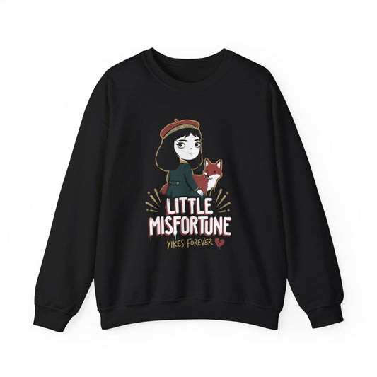 Little Misfortune Fox Friend Logo Crewneck Sweatshirt