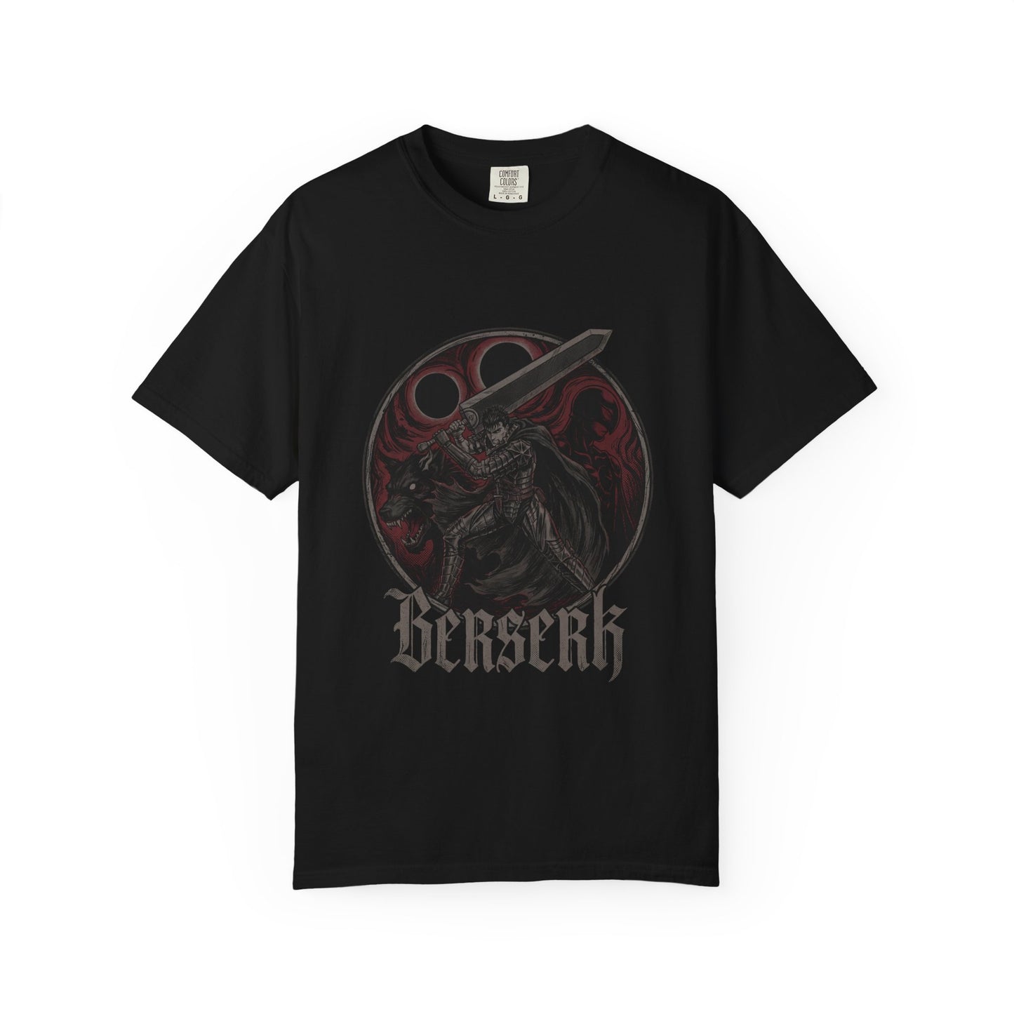 Guts Berserk Struggler Massive Sword Art Premium T-Shirt