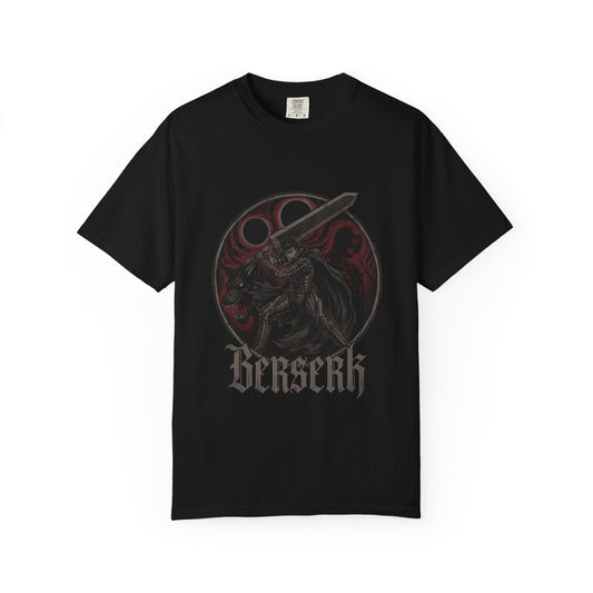 Guts Berserk Struggler Massive Sword Art Premium T-Shirt