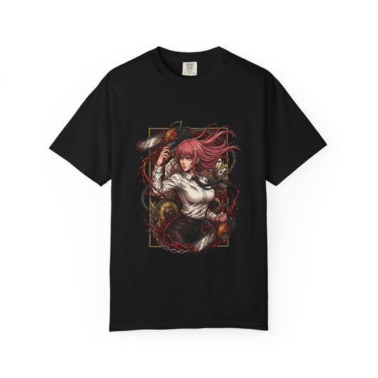 Chainsaw Man Denji Devil Hybrid Chainsaw Arms Fight Art Premium T-Shirt
