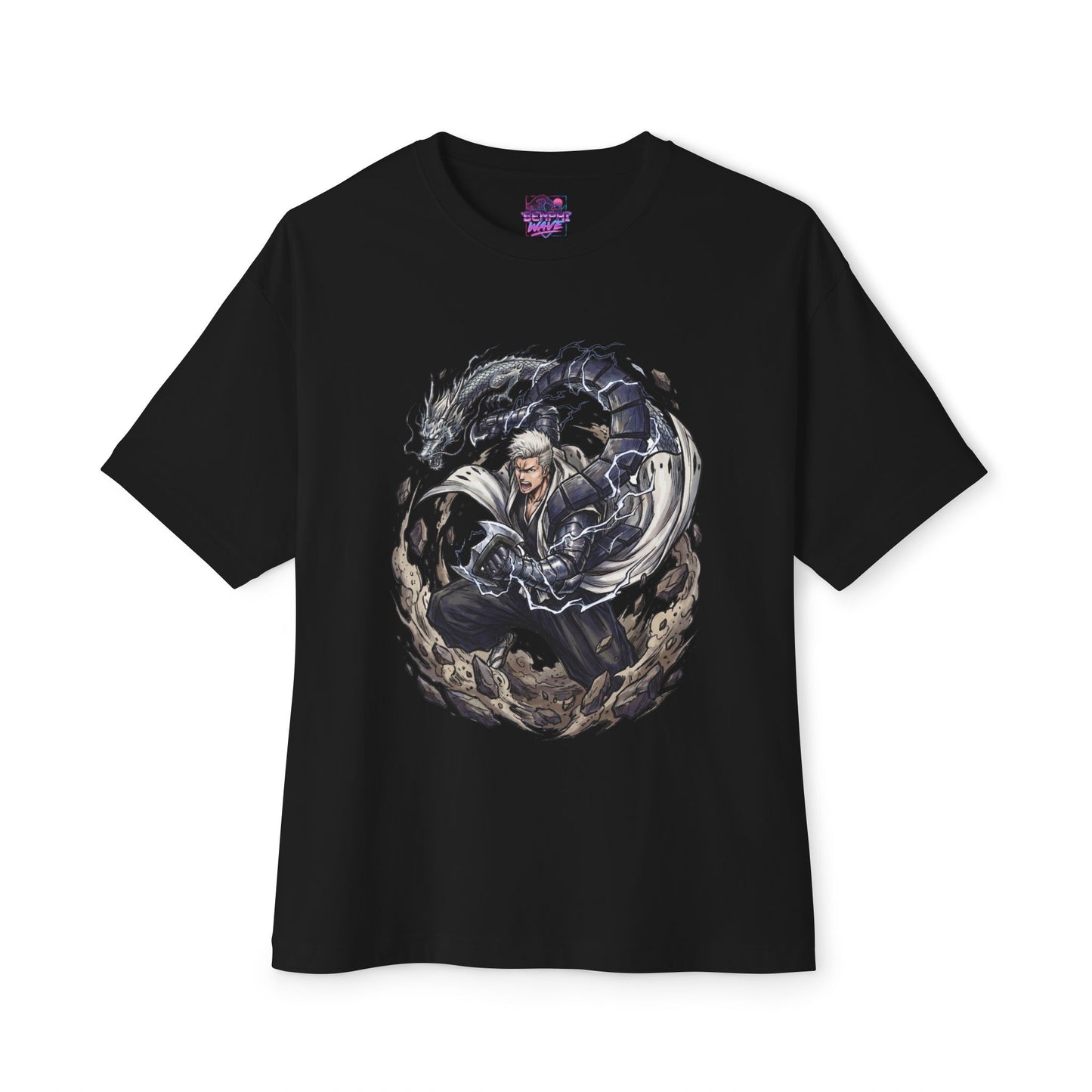 Kensei Muguruma Bleach Piercings Muscular Warrior Premium Oversized Unisex T-Shirt