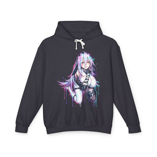 Narja Elegant Yet Fierce Instinct Controller Chaos Zero Nightmare Waifu Art Unisex Premium Hoodie