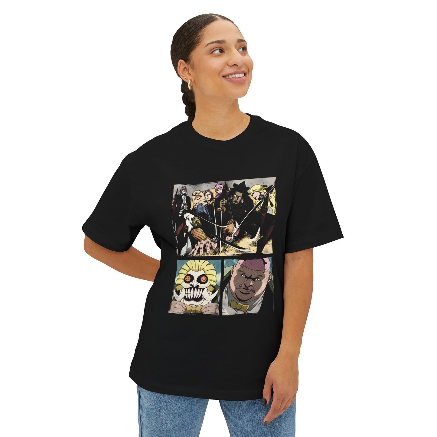 Nnoitra Bleach Soul Reaper Anime Graphic Tee - Oversized Premium Tee