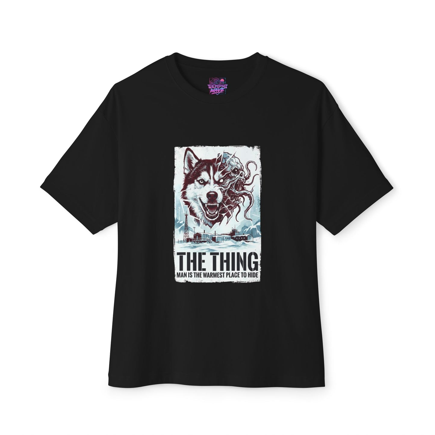The Thing: Norwegian Camp Horror Premium Oversized Unisex T-Shirt