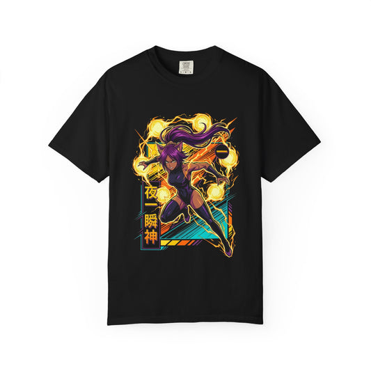 Yoruichi Shihouin Bleach Stealth Forces Leader Former Captain Portrait Premium T-Shirt