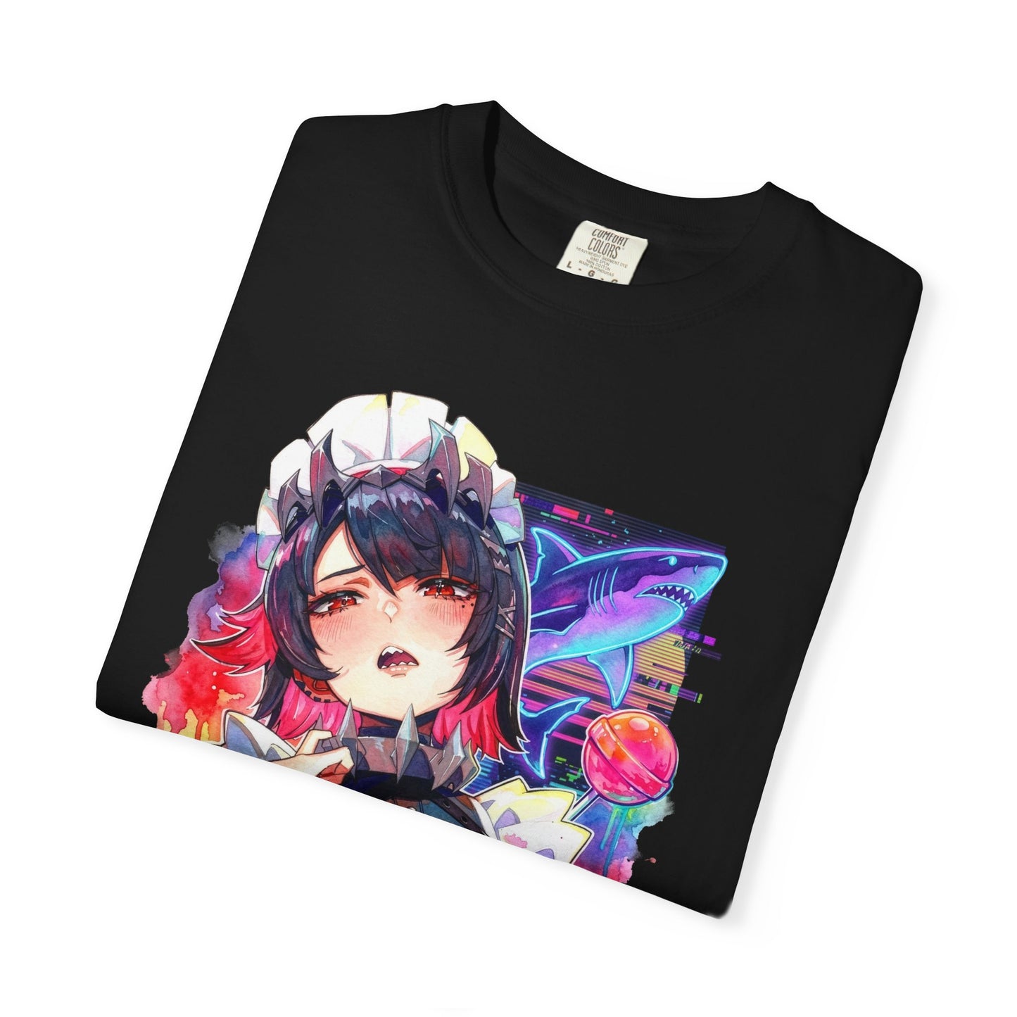 Ellen Joe ZZZ Shark Tail Scissors Maid Outfit Art Premium T-Shirt