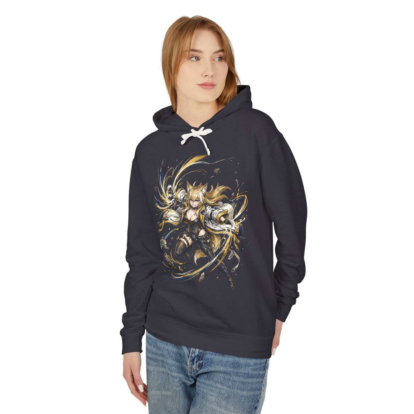 Magna CZN: Defense-Based Damage Dealer Art Unisex Premium Hoodie