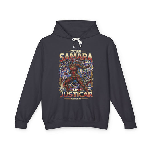 Mass Effect Samara Justicar Biotic Vortex Fan Art Hoodie