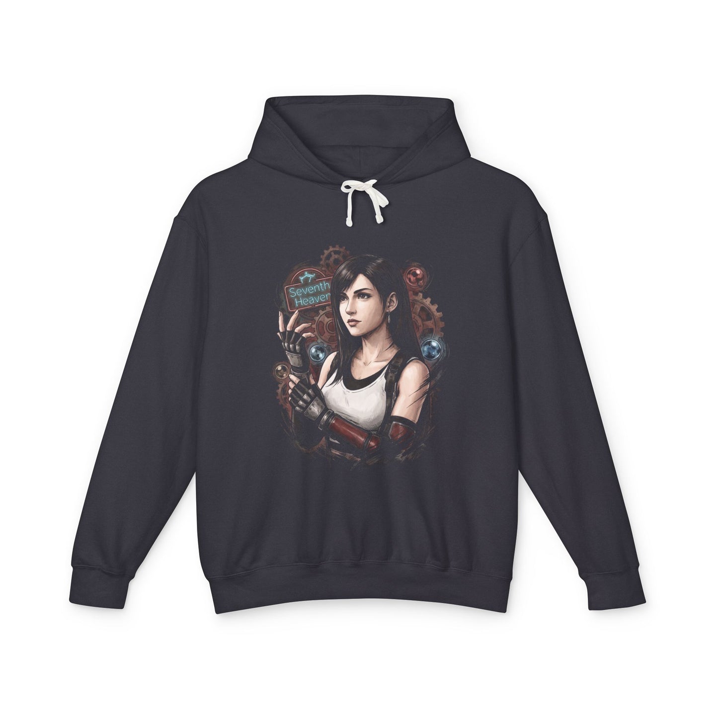 Tifa Lockhart FF7 Avalanche Member Icon Unisex Premium Hoodie