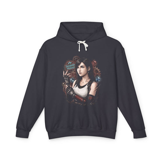 Tifa Lockhart FF7 Avalanche Member Icon Unisex Premium Hoodie