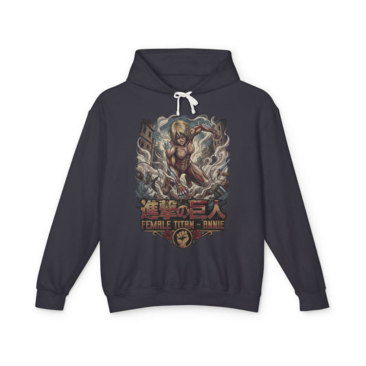 Annie Leonhart Female Titan Crystal Warrior Unisex Premium Hoodie