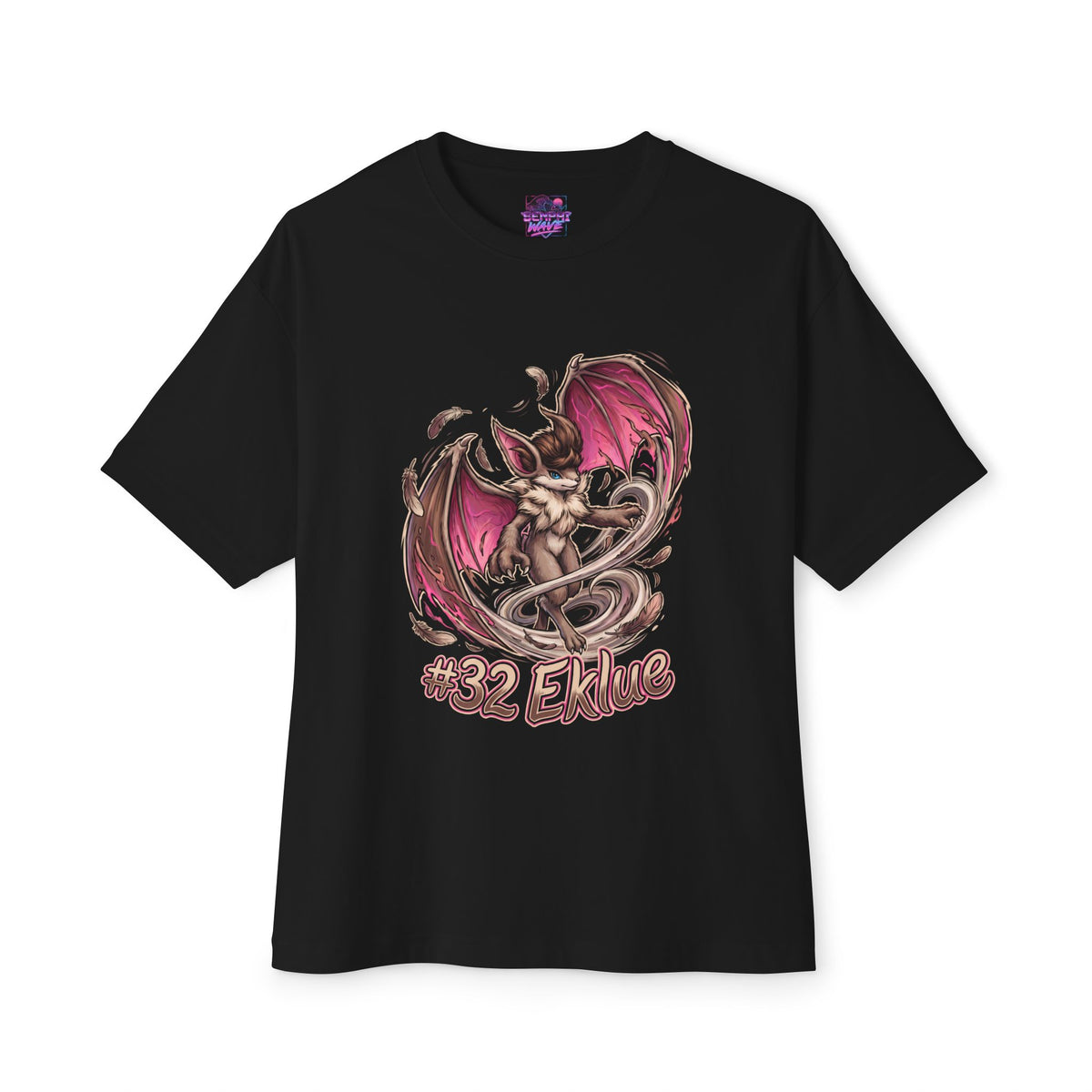 Eklue Aniimo Elemental Burst Creature Art - Oversized Premium Tee