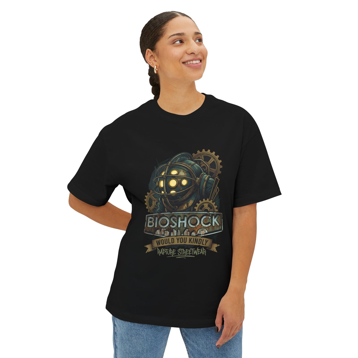 BioShock: Ryan's Underwater Utopia Gone Wrong Premium Oversized Unisex T-Shirt