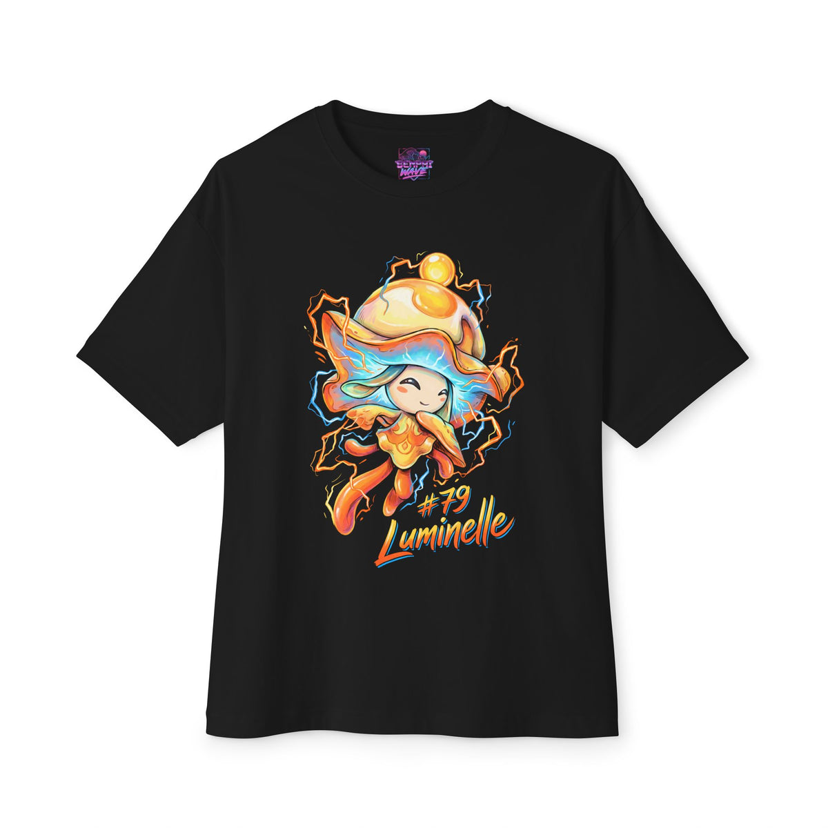 Luminelle Aniimo Elemental Burst Creature Art - Oversized Premium Tee