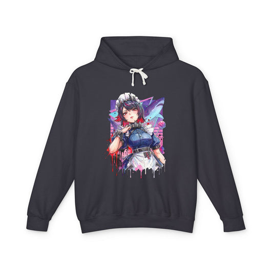 Zenless Zone Zero Ellen Joe S-Rank Ice Attack Maid Design Unisex Premium Hoodie