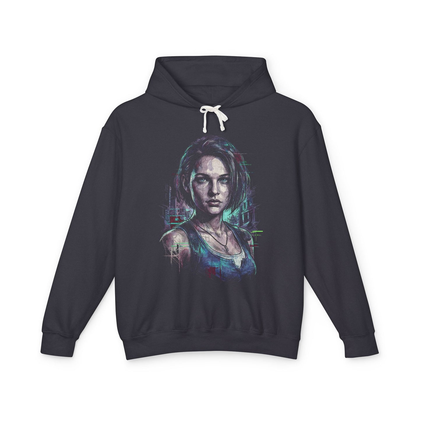 RE Jill Valentine Zombie Dogs Lickers Mansion Horror Icon Unisex Premium Hoodie