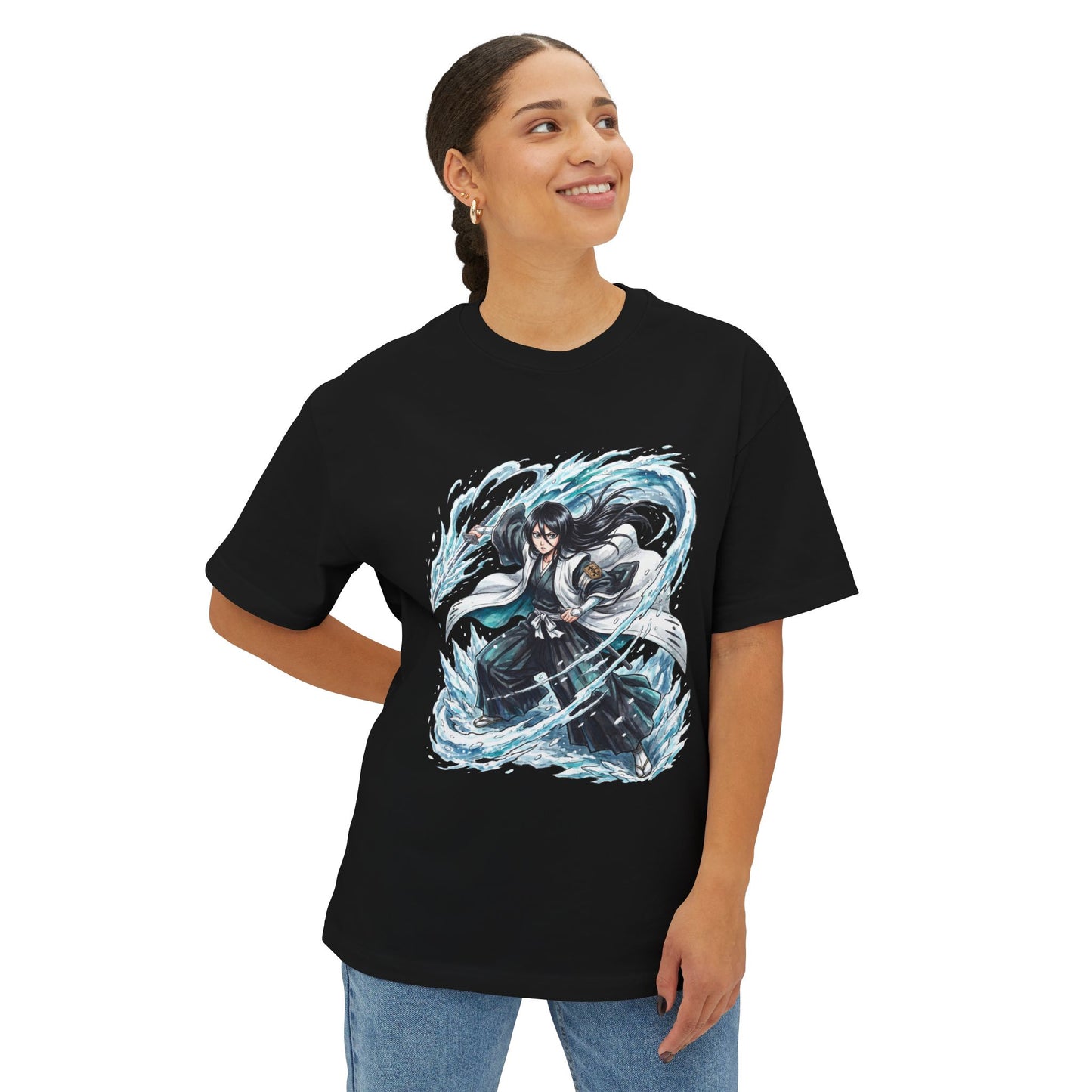 Captain Rukia Beautiful Ice Captain Premium Oversized Unisex T-Shirt