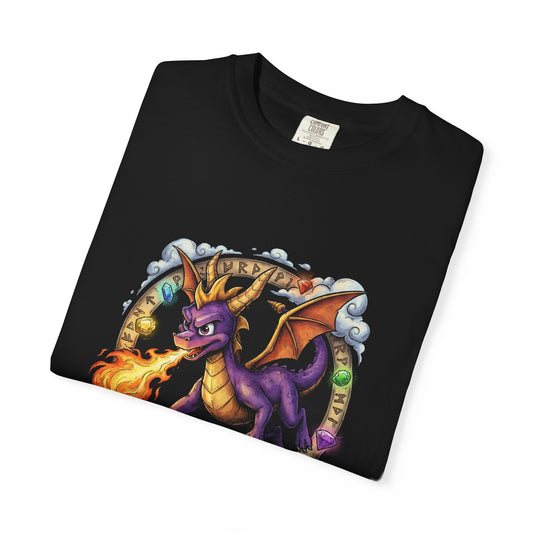 Spyro the Dragon Classic Style – Horn Charge Sparx Buddy Dynamic Art Premium T-Shirt