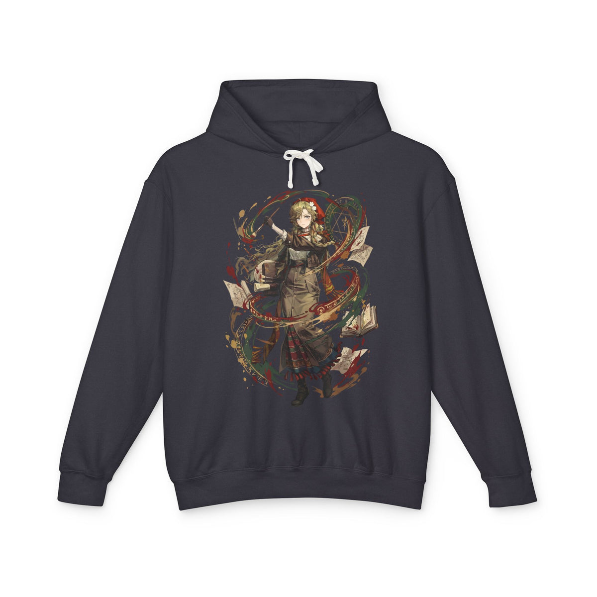 Reverse 1999 Vila Red Hood Paint Ribbons Fan Art Hoodie
