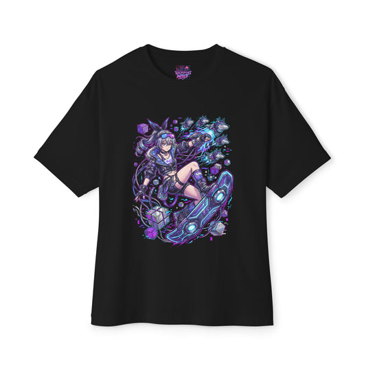Silver Wolf Honkai Star Rail: Stellaron Hunter Hacker Premium Oversized Unisex T-Shirt