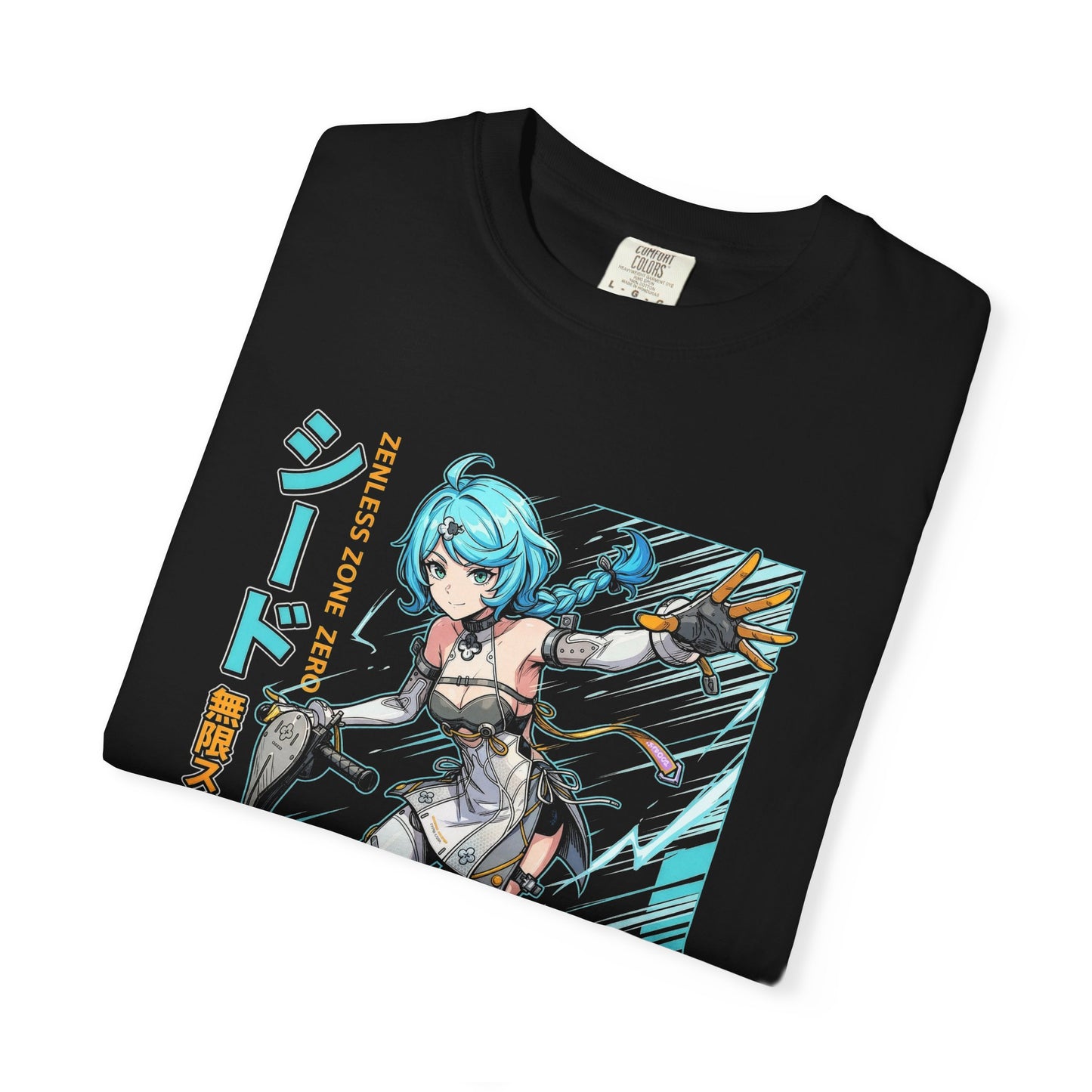 Seed Zenless Zone Zero 80s Neon Scooter Mecha Art Premium T-Shirt