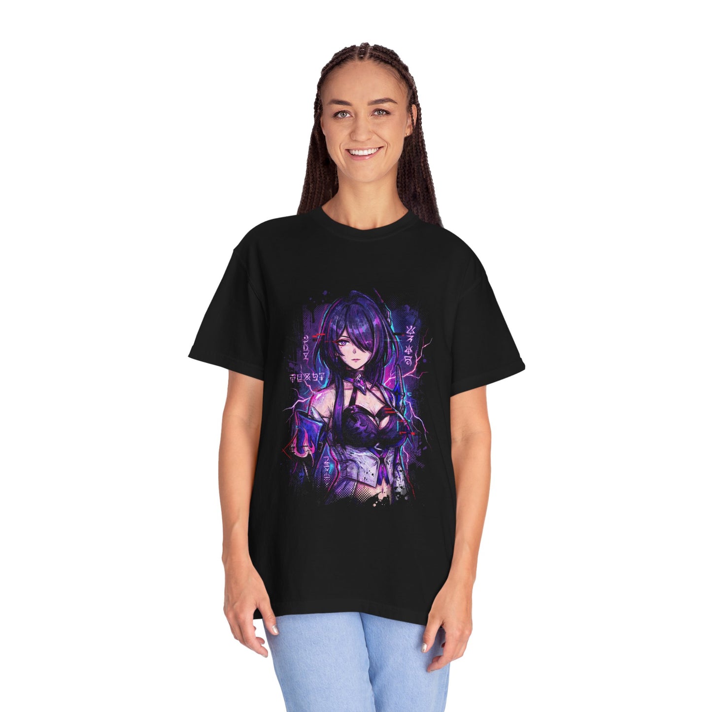 Honkai Star Rail Acheron Nihility Path Lightning Swordswoman Design Premium T-Shirt