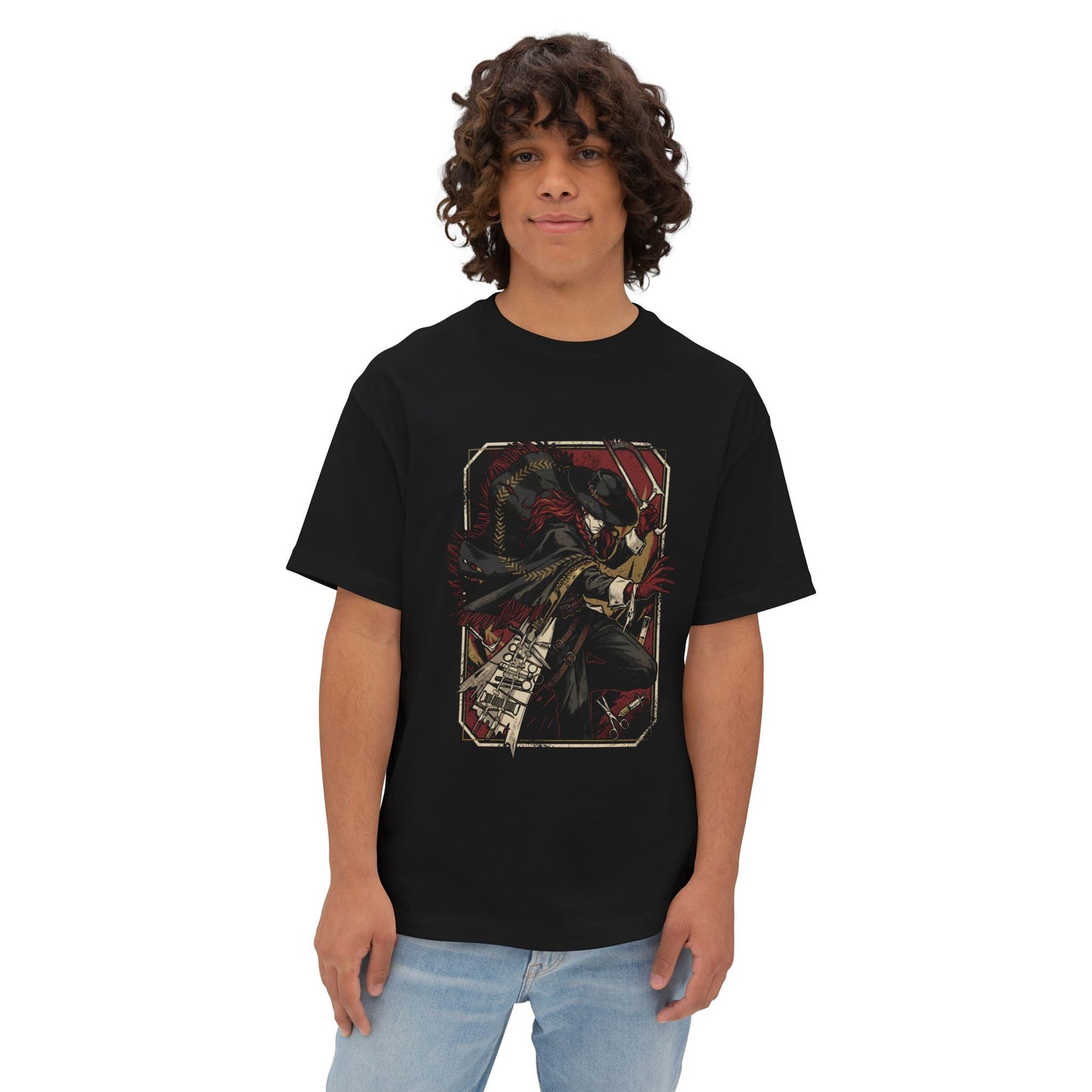 Aleph The Man with All Answers – Reverse 1999 Chaos Art Premium Oversized Unisex T-Shirt