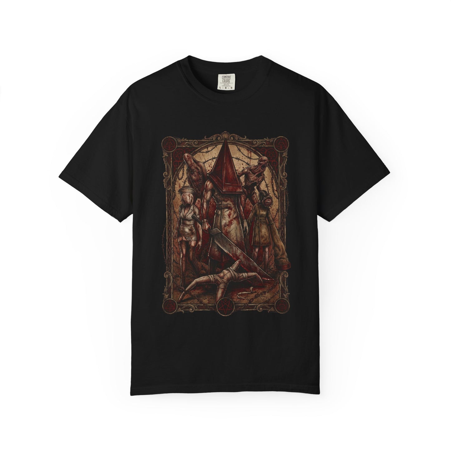 The Executioner Pyramid Head Foggy Nightmare Premium T-Shirt