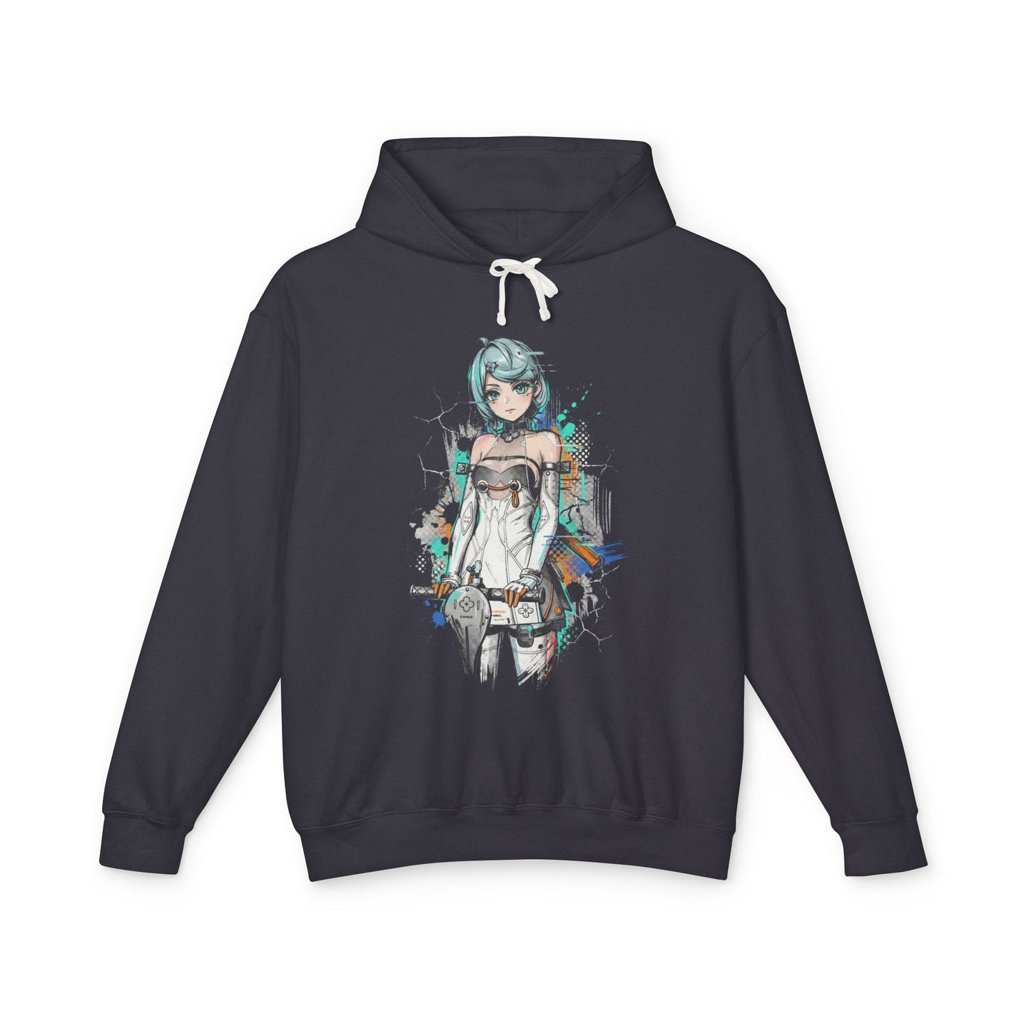 Flora Seed ZZZ White Scooter Demon Unisex Premium Hoodie