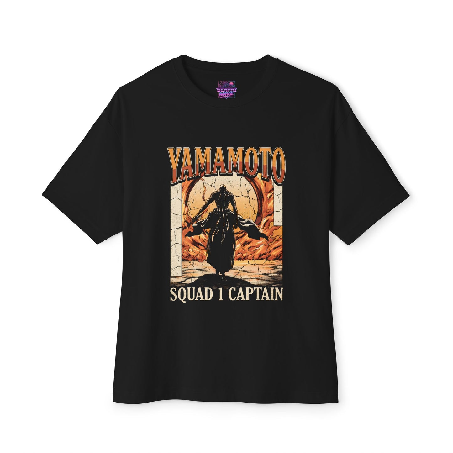 Yamamoto Genryusai Bleach Soul Reaper Retro Bootleg Tee