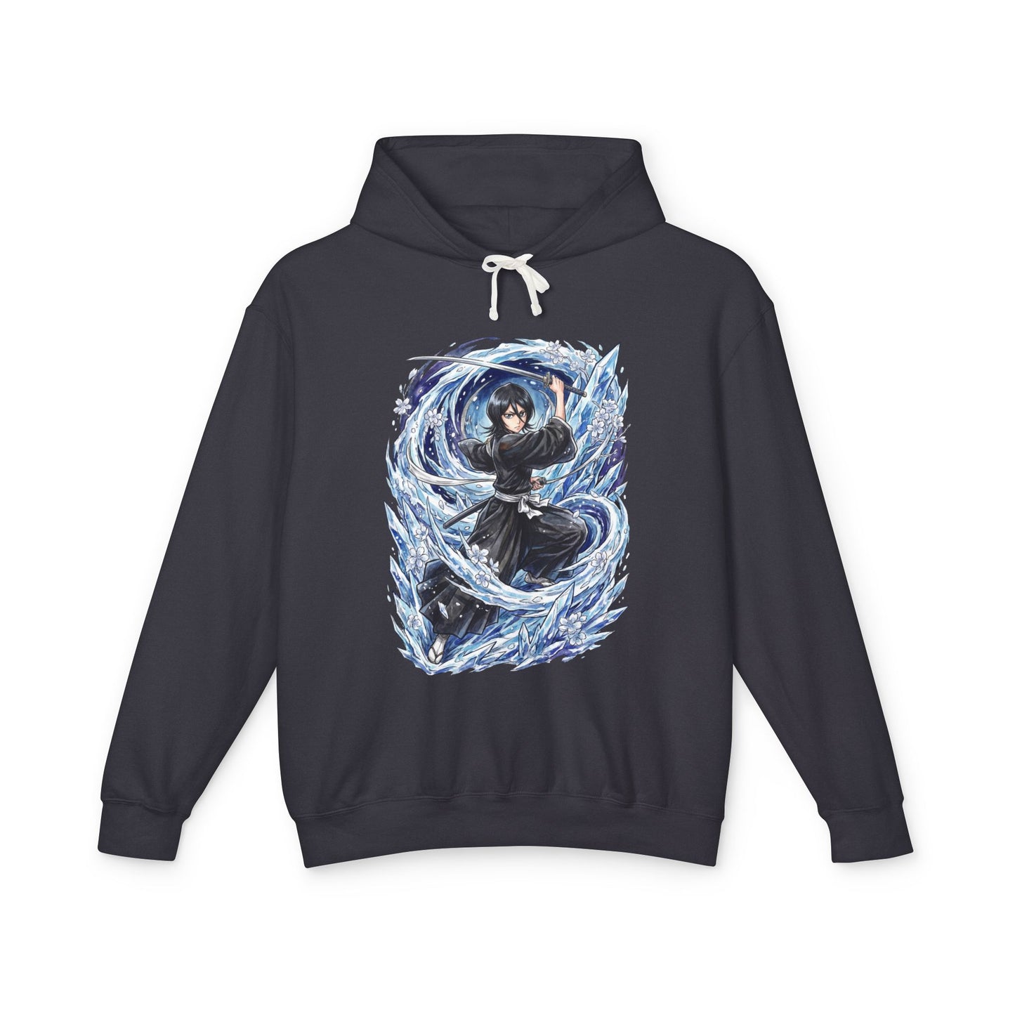 Rukia Kuchiki Bleach Petite Shinigami Illustration Unisex Premium Hoodie