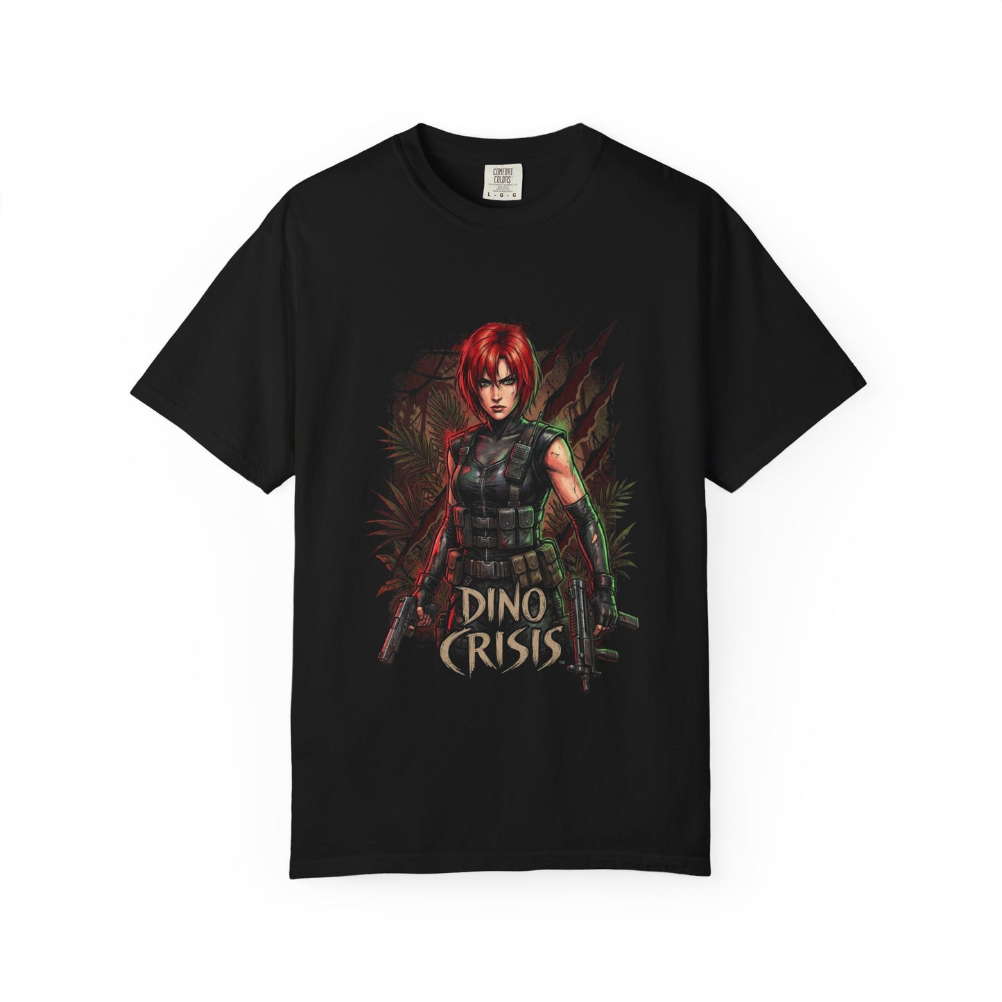 Dino Crisis Regina 1999 PS1 Classic Cover Art Premium T-Shirt