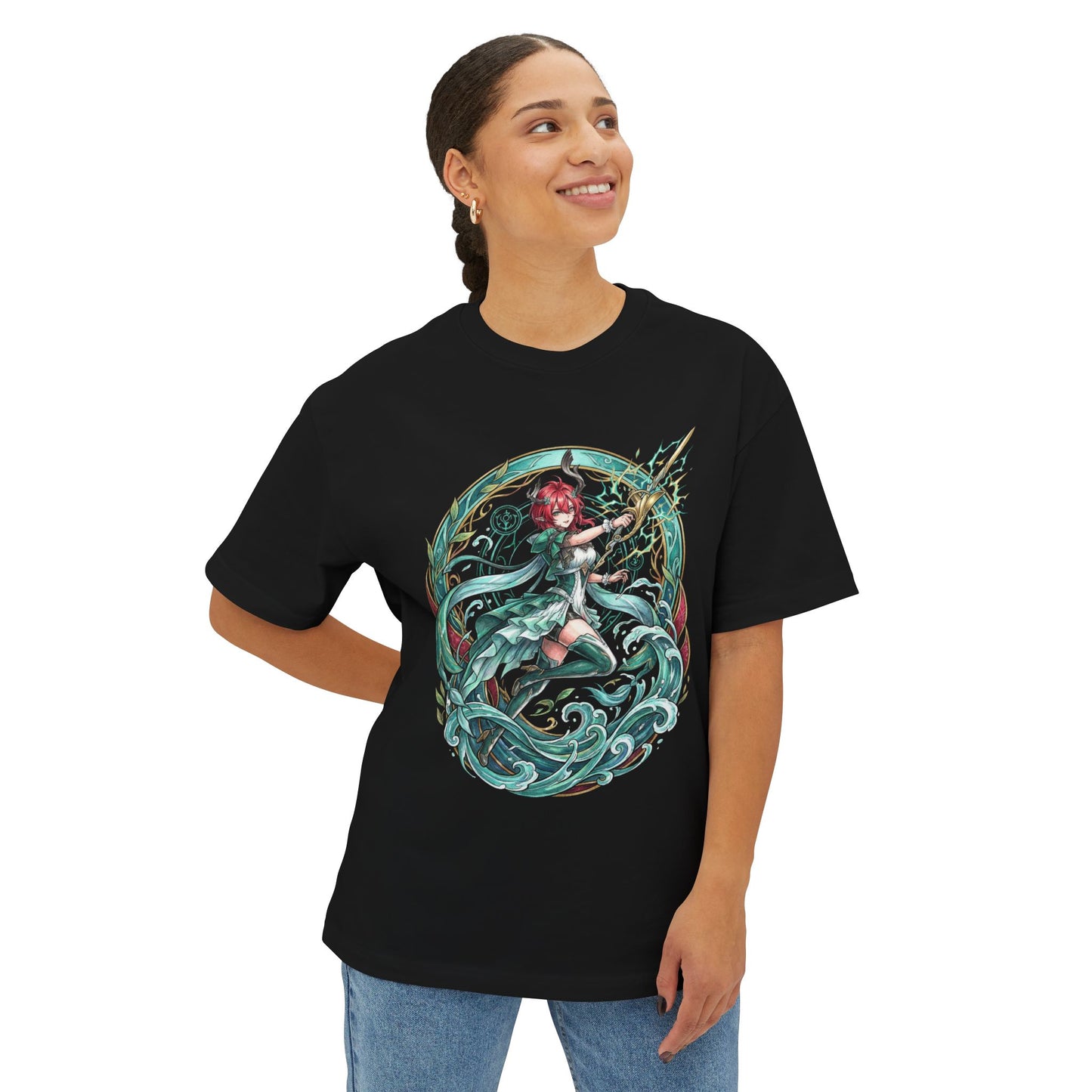 Ciaccona Wuthering Waves: Whimsical Melodic Muse Premium Oversized Unisex T-Shirt