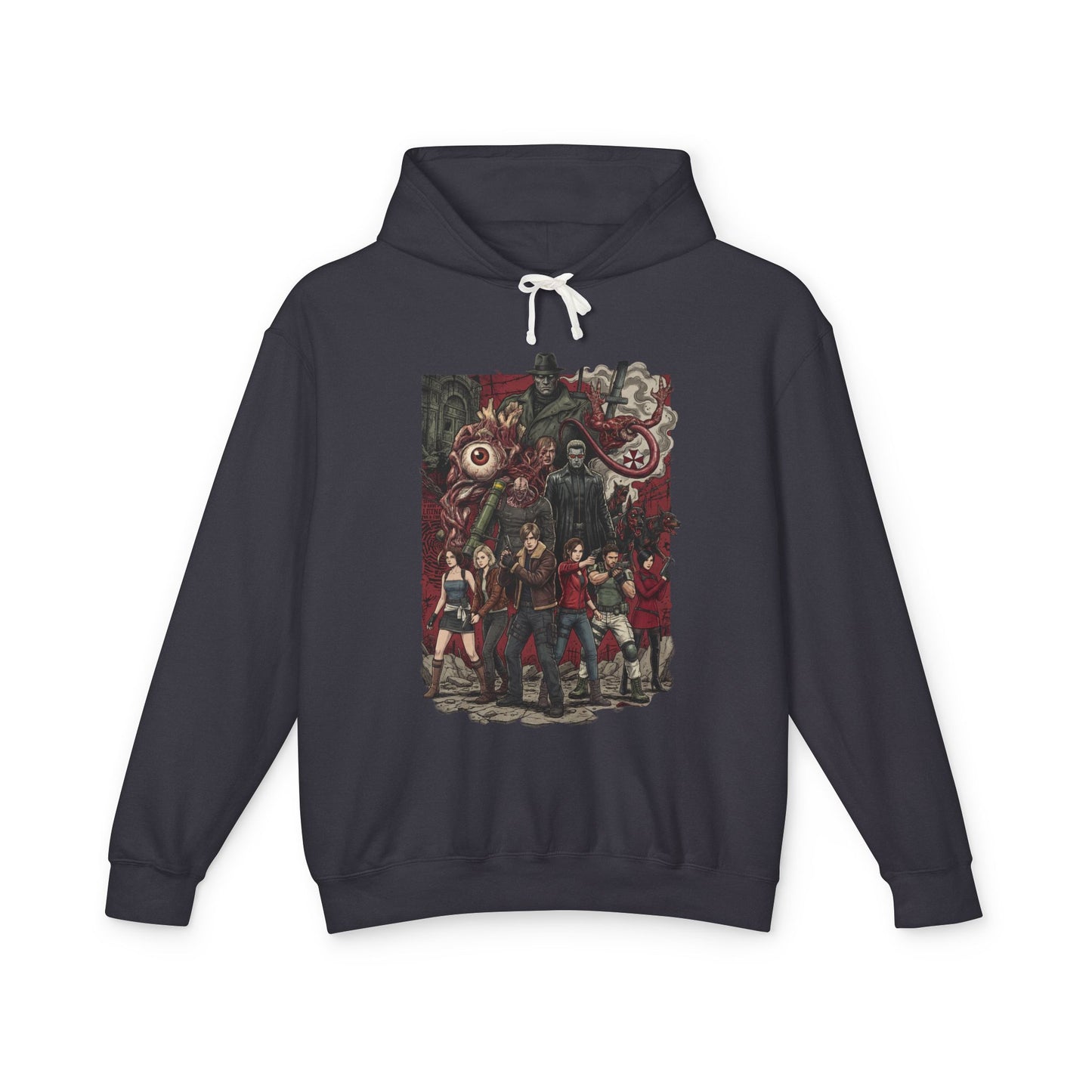 Resident Evil Jill Grace Chris Ada Claire Vs Birkin Nemesis Design Unisex Premium Hoodie