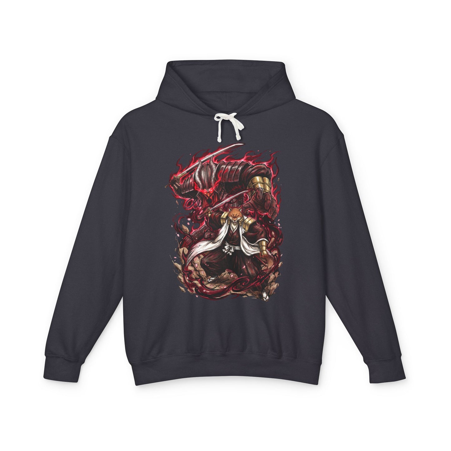 Sajin Komamura Bleach Wolf Captain Armored Portrait Unisex Premium Hoodie