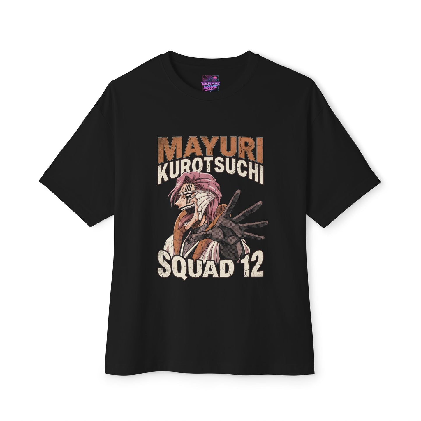 Mayuri Kurotsuchi Distressed Vintage Bleach Streetwear Shirt
