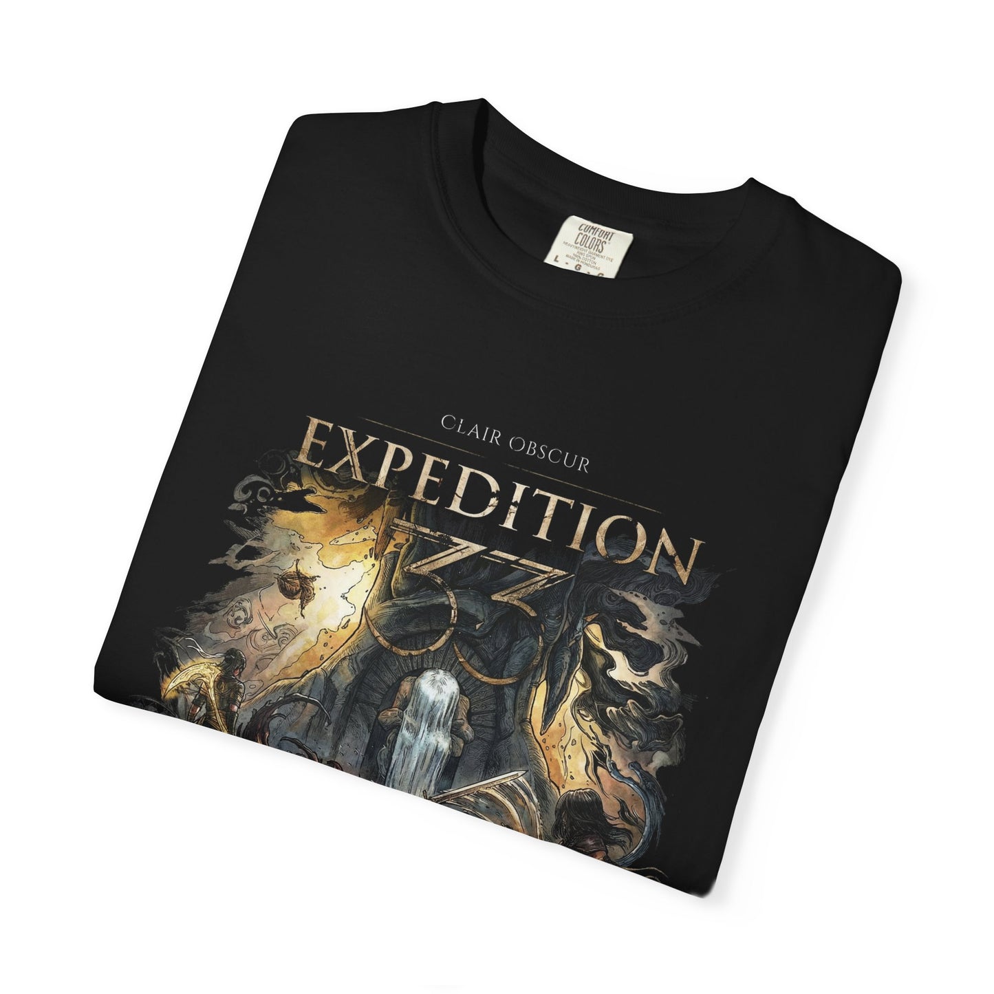 Clair Obscur Facing Paintress Retro Pixel Horror Boss Portrait Premium T-Shirt