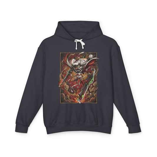 Guilty Gear Ramlethal Orange Smoke Card Fan Art Hoodie