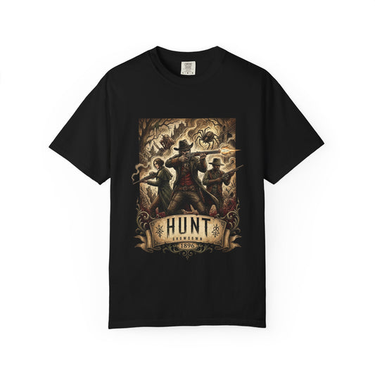 Bayou Bounty Hunter Hunt Showdown Foggy Night Premium T-Shirt