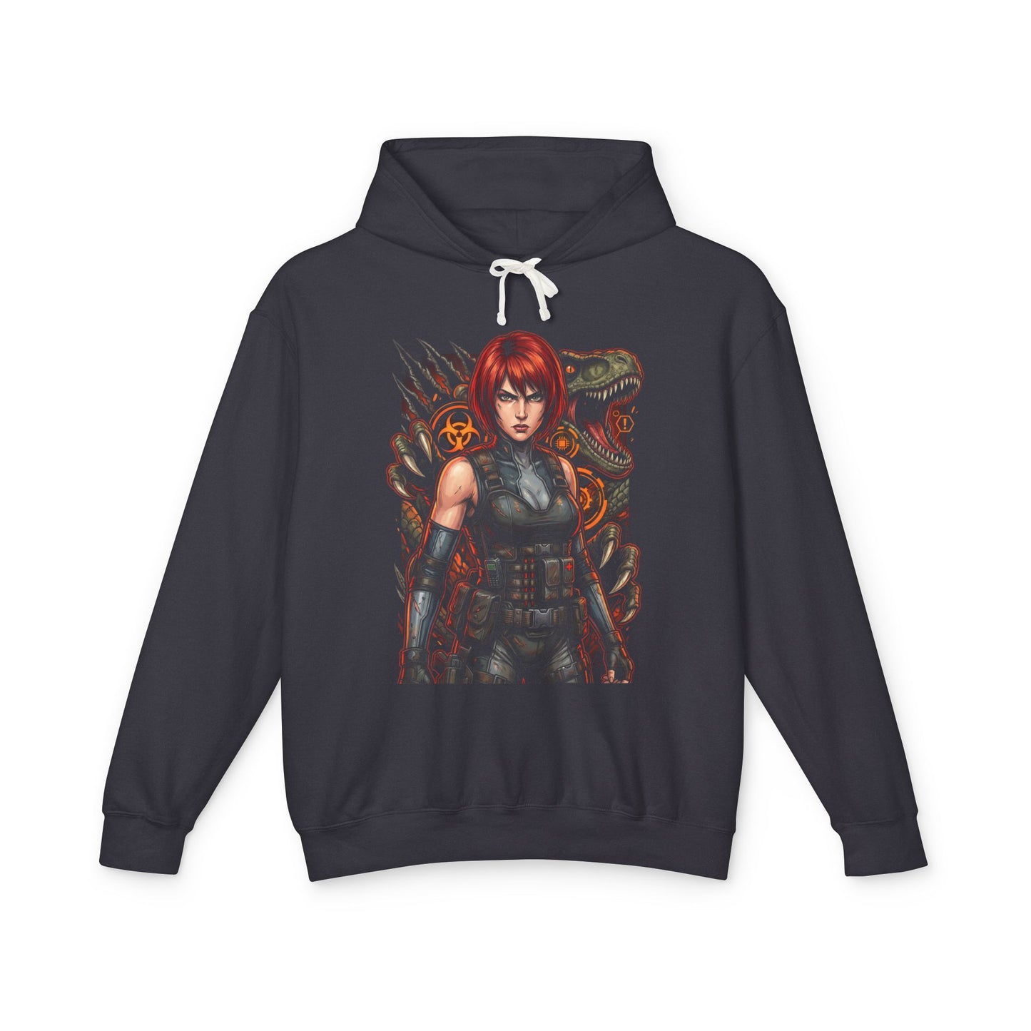 Dino Crisis Regina 1999 PS1 Box Cover Art Unisex Premium Hoodie