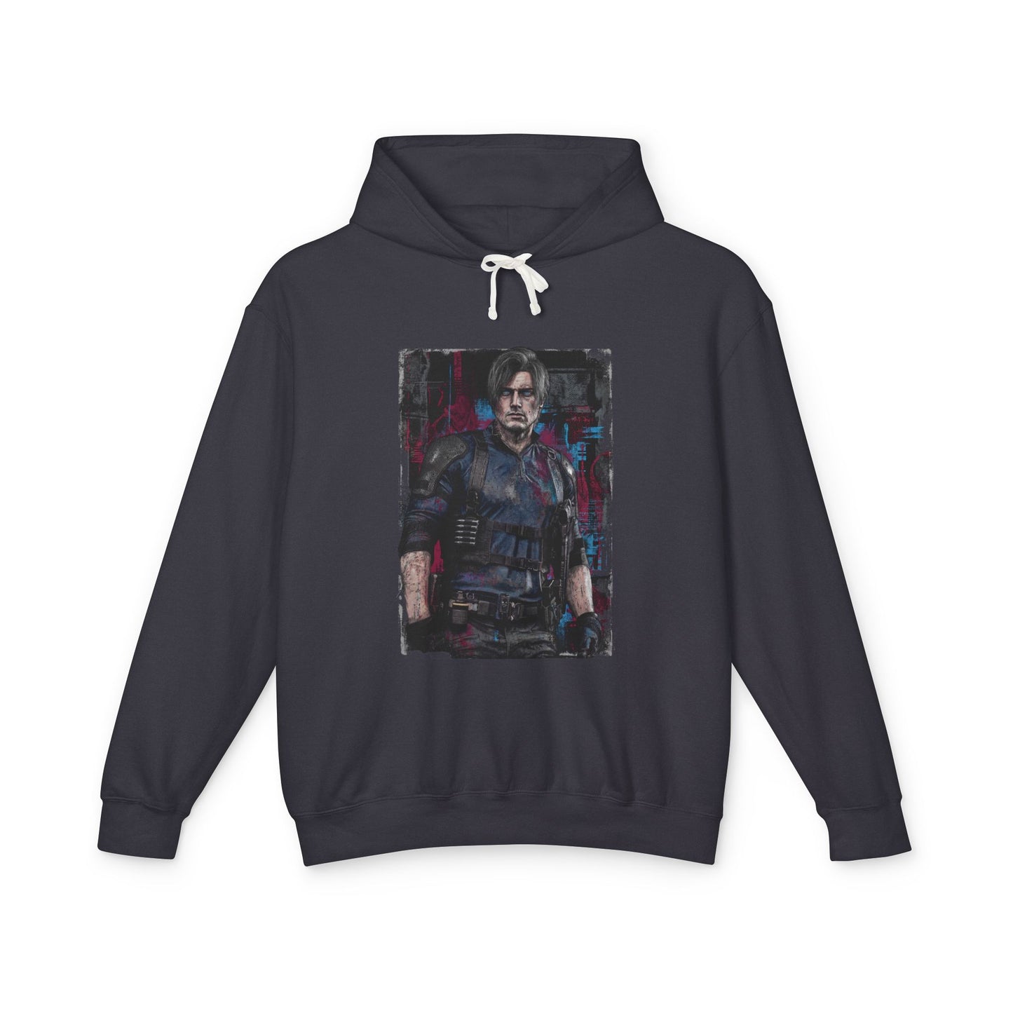 Leon Kennedy Resident Evil Requiem DSO Agent Hatchet Icon Unisex Premium Hoodie