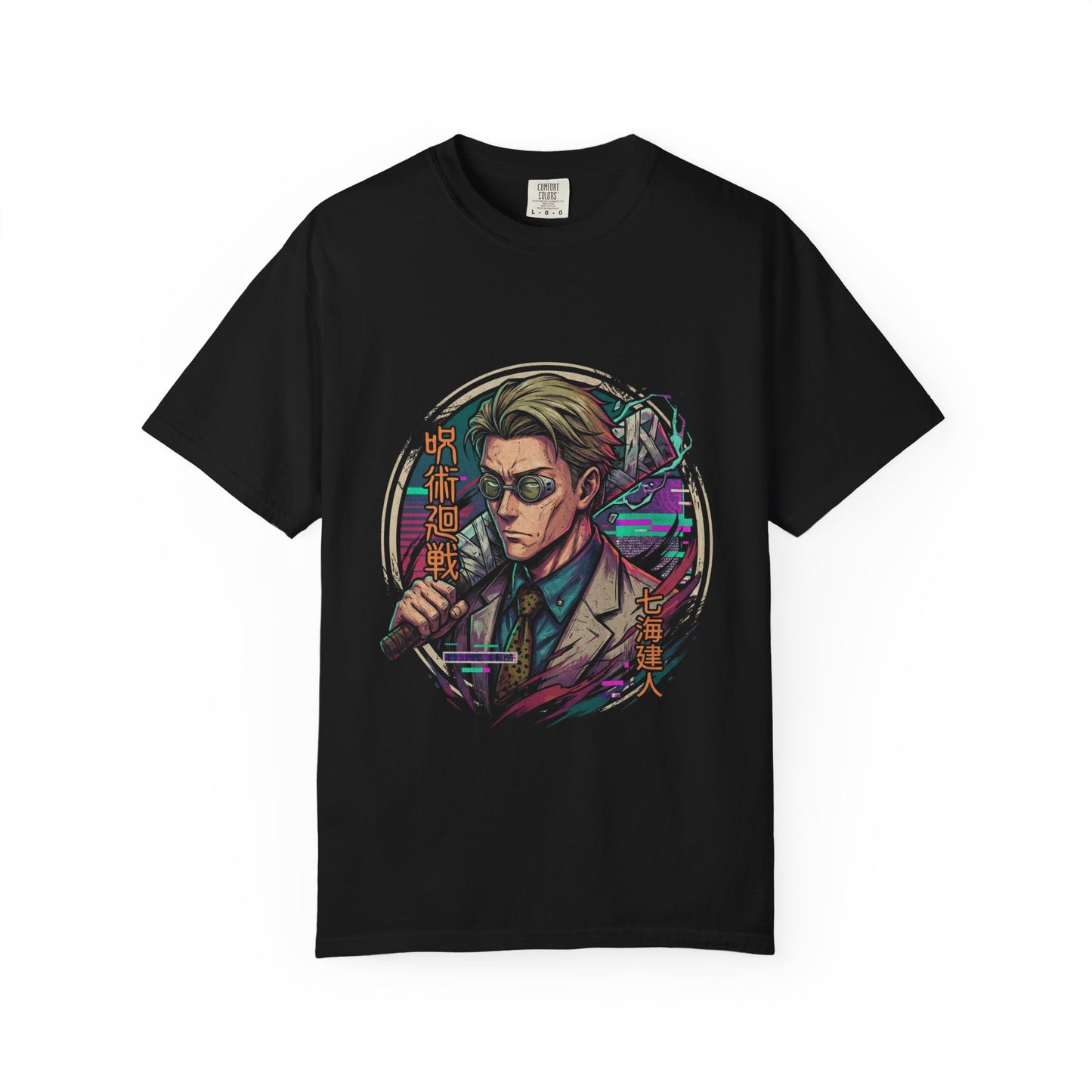Jujutsu Kaisen Kento Nanami Ratio Technique Overtime Iconic Design Premium T-Shirt