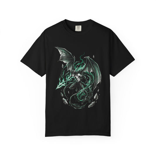 Bleach Ulquiorra Cifer Melancholic Arrancar Illustration Premium T-Shirt